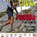 Sábado 4 de agosto – I TRAIL DE CUERA – PORRÚA
